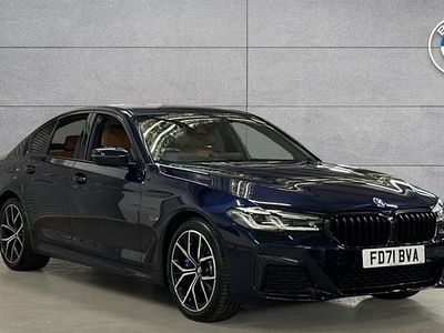 Used BMW 530e M Sport 288 HP (211 kW) 2022 Blue Sedan