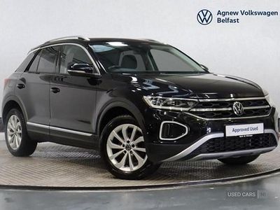 Black Used 2022 VW T-Roc Style SUV | £17,450 (Fair price)