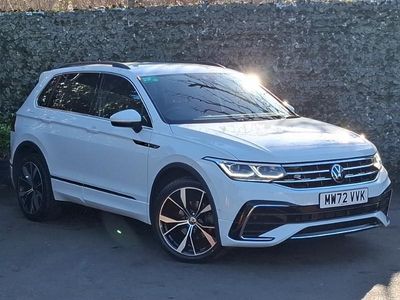 Używany VW Tiguan R-line 150 KM (110 kW) 2022 Biały SUV