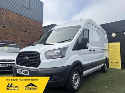 Used Ford Transit 130 HP (95 kW) 2018 White Van