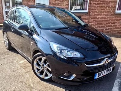 Used Vauxhall Corsa SRi 90 HP (66 kW) 2017 Black Hatchback