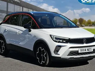 Used Vauxhall Crossland SRi 83 HP (61 kW) 2021 White SUV