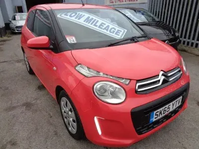 Begagnad Citroën C1 Feel 68 HK (50 kW) 2015 Orange Halvkombi