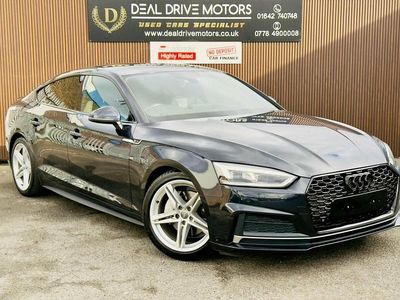 Blue Used 2017 Audi A5 Sportback S-Line Hatchback | £14,790 (Fair price)