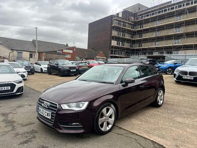 Used Audi A3 Sport 150 HP (110 kW) 2014 Red Hatchback