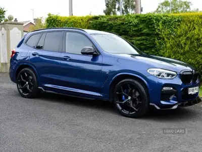 Begagnad BMW X3 M Sport 2019 Blå SUV