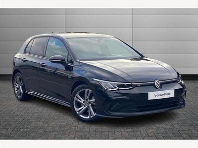 Used VW Golf VIII R-line 147 HP (108 kW) 2021 Black Hatchback