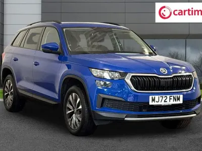 Used Skoda Kodiaq SE Drive 150 HP (110 kW) 2022 Blue SUV