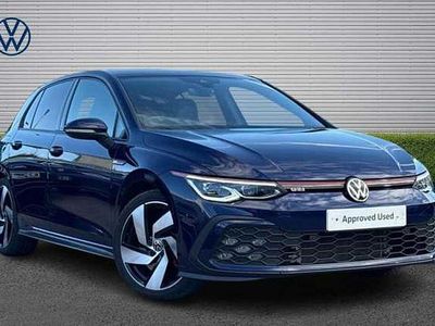 Used VW Golf VIII GTI 245 HP (180 kW) 2021 Blue Hatchback