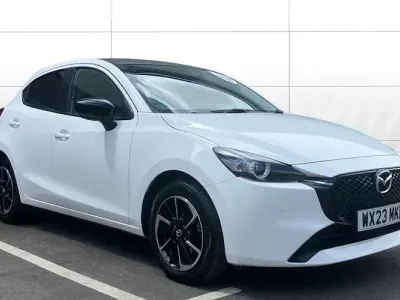 Used Mazda 2 Homura-Aka 116 HP (85 kW) 2023 White Hatchback