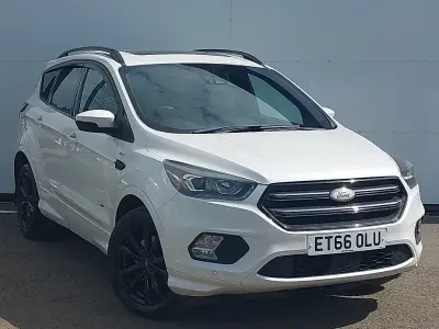 Used Ford Kuga ST-Line 180 HP (132 kW) 2017 White SUV
