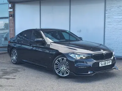Begagnad BMW 530e M Sport 252 HK (185 kW) 2018 Svart Sedan