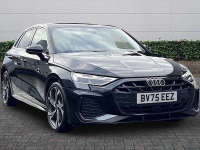 Used Audi A3 S-Line 147 HP (108 kW) 2025 Black Hatchback