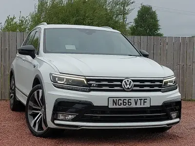 Używany VW Tiguan R-line 150 KM (110 kW) 2016 Biały SUV