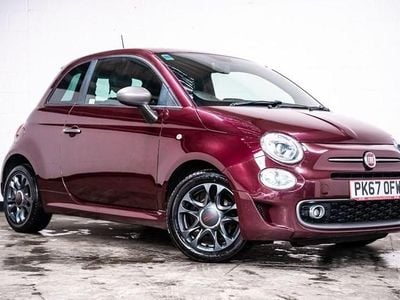 Red Used 2017 Fiat 500 S Hatchback | £4,950 (Fair price)