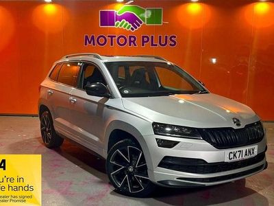Used Skoda Karoq SportLine 150 HP (110 kW) 2021 Silver SUV