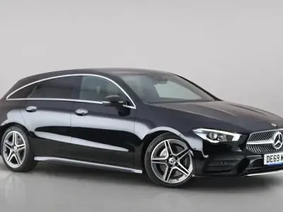 Used Mercedes CLA220 Shooting Brake AMG line 190 HP (139 kW) 2020 Black Estate