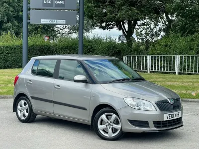 Used Skoda Fabia SE 105 HP (77 kW) 2010 Beige Hatchback