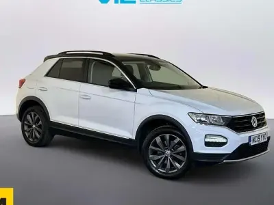 Used VW T-Roc Design 116 HP (85 kW) 2019 Silver SUV
