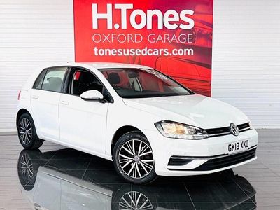 Used VW Golf VII SE 110 HP (80 kW) 2018 White Hatchback