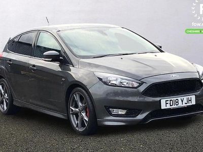 Used Ford Focus ST-Line X 140 HP (102 kW) 2017 Grey Hatchback