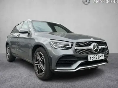 Used Mercedes GLC220 AMG line 194 HP (142 kW) 2019 Grey SUV
