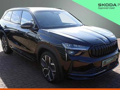 Used Skoda Kodiaq SportLine 147 HP (108 kW) 2025 Black magic pearl effect SUV