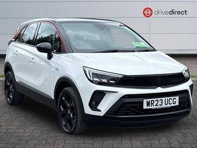 Used Vauxhall Crossland S 130 HP (95 kW) 2023 White SUV