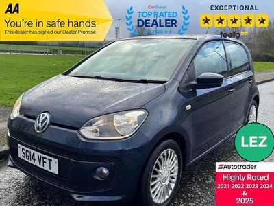 Blue Used 2014 VW up! high up! Hatchback | £5,495 (Fair price)
