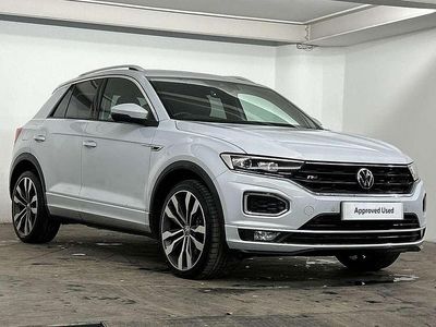 Silver Used 2021 VW T-Roc R-line SUV | £19,195 (Fair price)