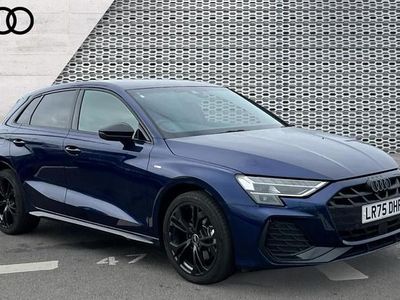 Used Audi A3 e-tron Black Edition 204 HP (150 kW) 2025 Blue Hatchback