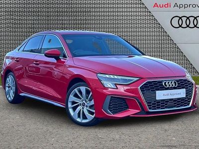 Usado Audi A3 S-Line 147 HP (108 kW) 2022 Vermelho Sedan