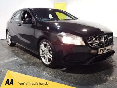 Used Mercedes A180 Executive 109 HP (80 kW) 2015 Black Hatchback