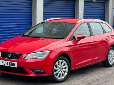 Begagnad Seat Leon SE 2014 Röd Kombi