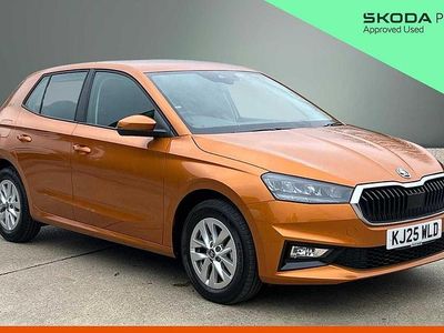 Used Skoda Fabia SE 95 HP (69 kW) 2025 Phoenix orange metallic Hatchback