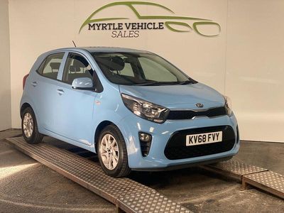 Blue Used 2018 Kia Picanto Hatchback | £5,795 (Fair price)