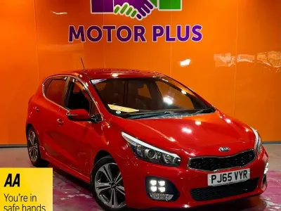 Used Kia Ceed GT-Line 2015 Red Hatchback