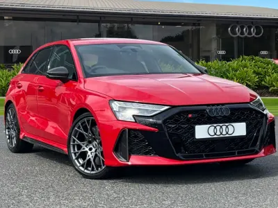 New Audi RS3 Comfort 400 HP (294 kW) 2026 Red Sedan