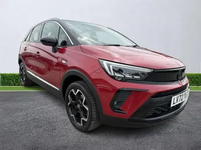 Used Vauxhall Crossland Ultimate 128 HP (94 kW) 2022 Red SUV