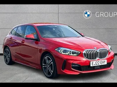 Used BMW 118 M Sport 134 HP (98 kW) 2022 Red Hatchback
