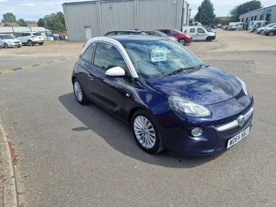 Used Vauxhall Adam Glam 100 HP (73 kW) 2015 Blue Hatchback