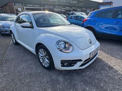 Used VW Beetle Design 150 HP (110 kW) 2018 White Hatchback