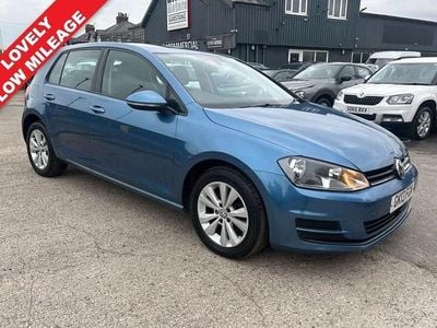 Blue Used 2013 VW Golf VII SE Hatchback | £7,495 (Fair price)