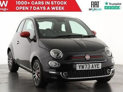 Black Used 2023 Fiat 500 Red Hatchback | £12,048 (A bit pricey)