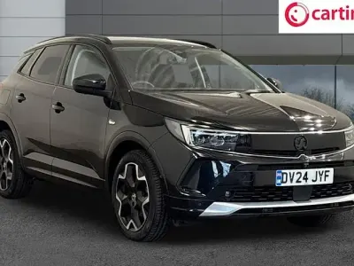 Used Vauxhall Grandland X Ultimate 131 HP (96 kW) 2024 Black SUV