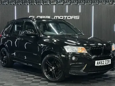 Used BMW X3 M Sport 184 HP (135 kW) 2012 Black SUV