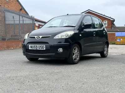 Used Hyundai i10 Comfort 78 HP (57 kW) 2009 Black Hatchback