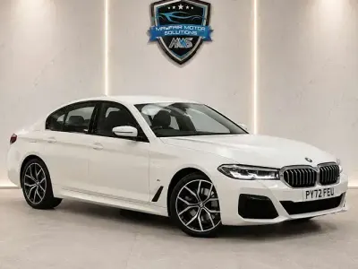 Used BMW 520 M Sport 190 HP (139 kW) 2022 White Sedan