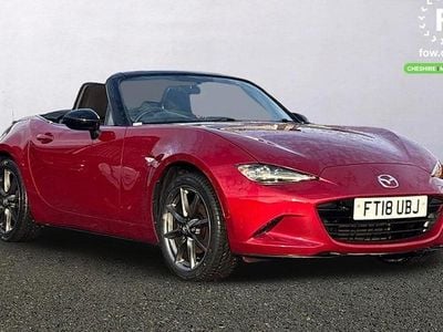Red Used 2018 Mazda MX5 Cabriolet | £10,699 (Good price)