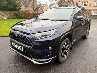 Used Toyota RAV4 2021 Blue/black SUV